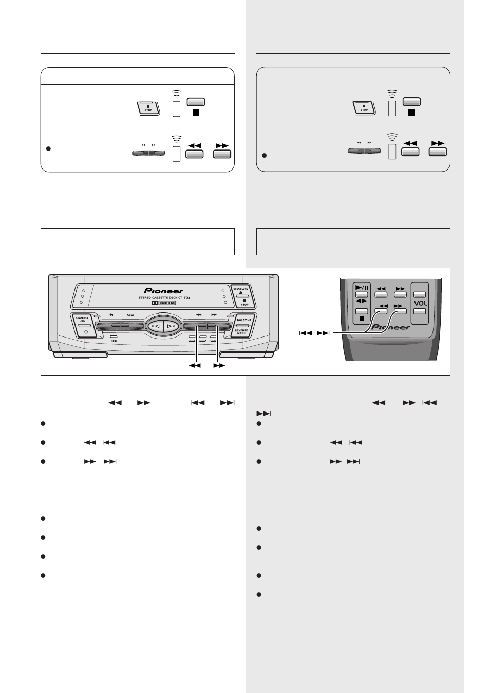To search for a particular track (music search) | Pioneer CT-IS21 User Manual | Page 22 / 56