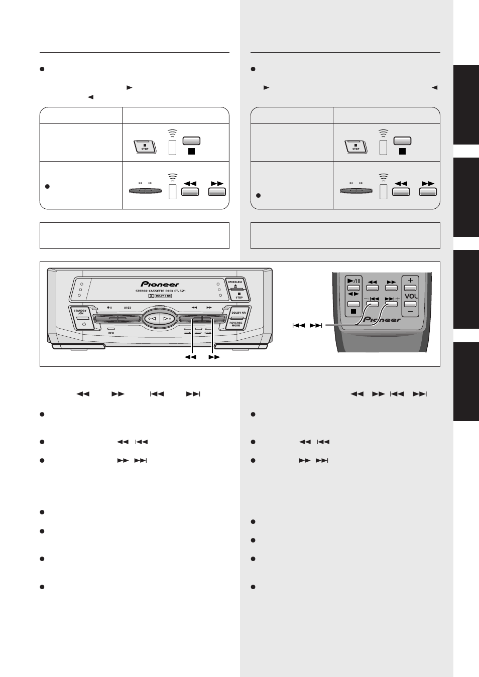 Aufsuchen eines bestimmten titels (musiksuchlauf), English français deutsch italiano | Pioneer CT-IS21 User Manual | Page 23 / 56