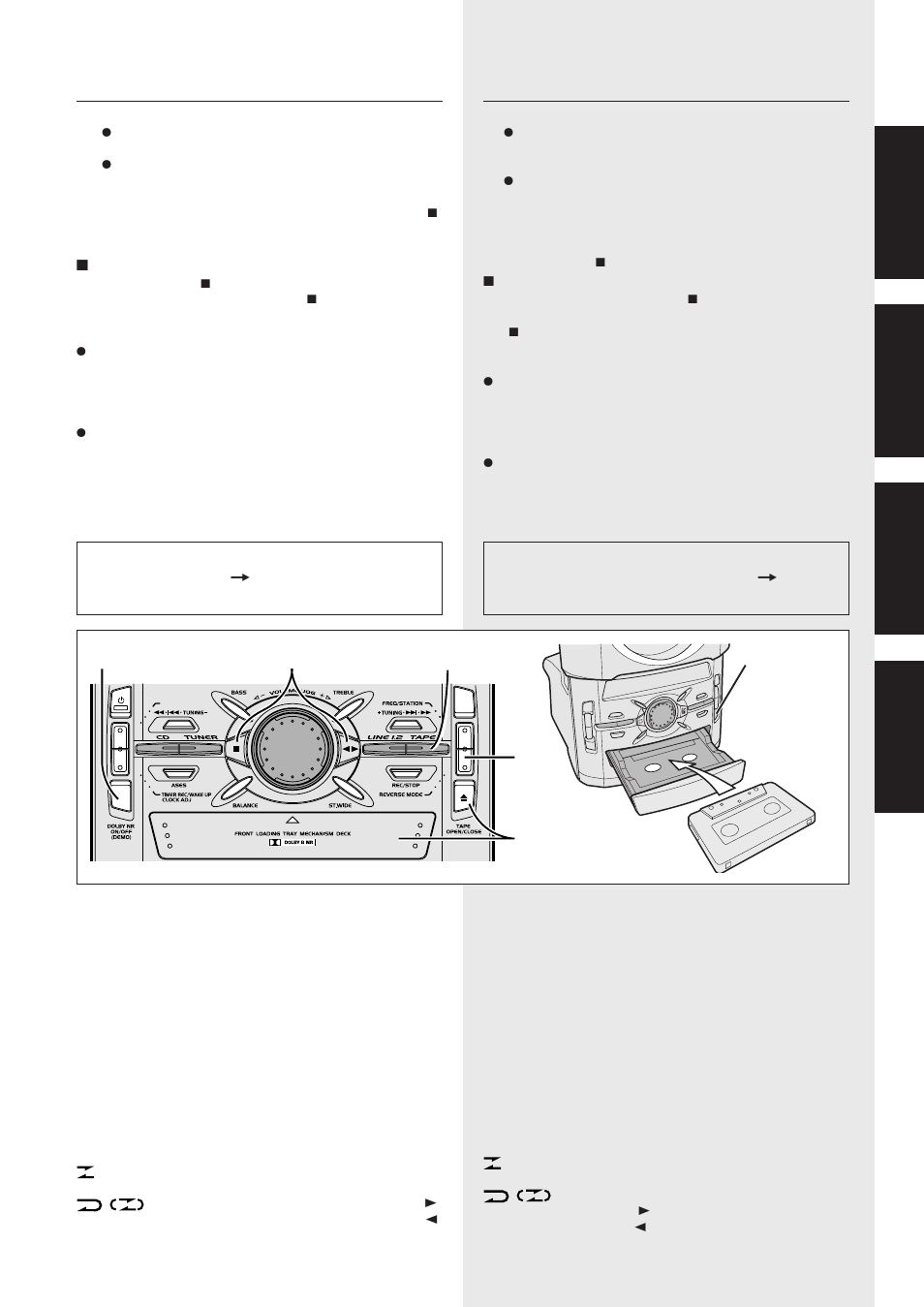 Nastro (questo apparecchio), English français deutsch italiano | Pioneer CT-IS21 User Manual | Page 31 / 56