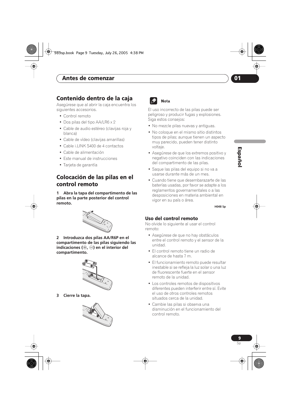 Pioneer DV-989AVi-S User Manual | Page 107 / 202