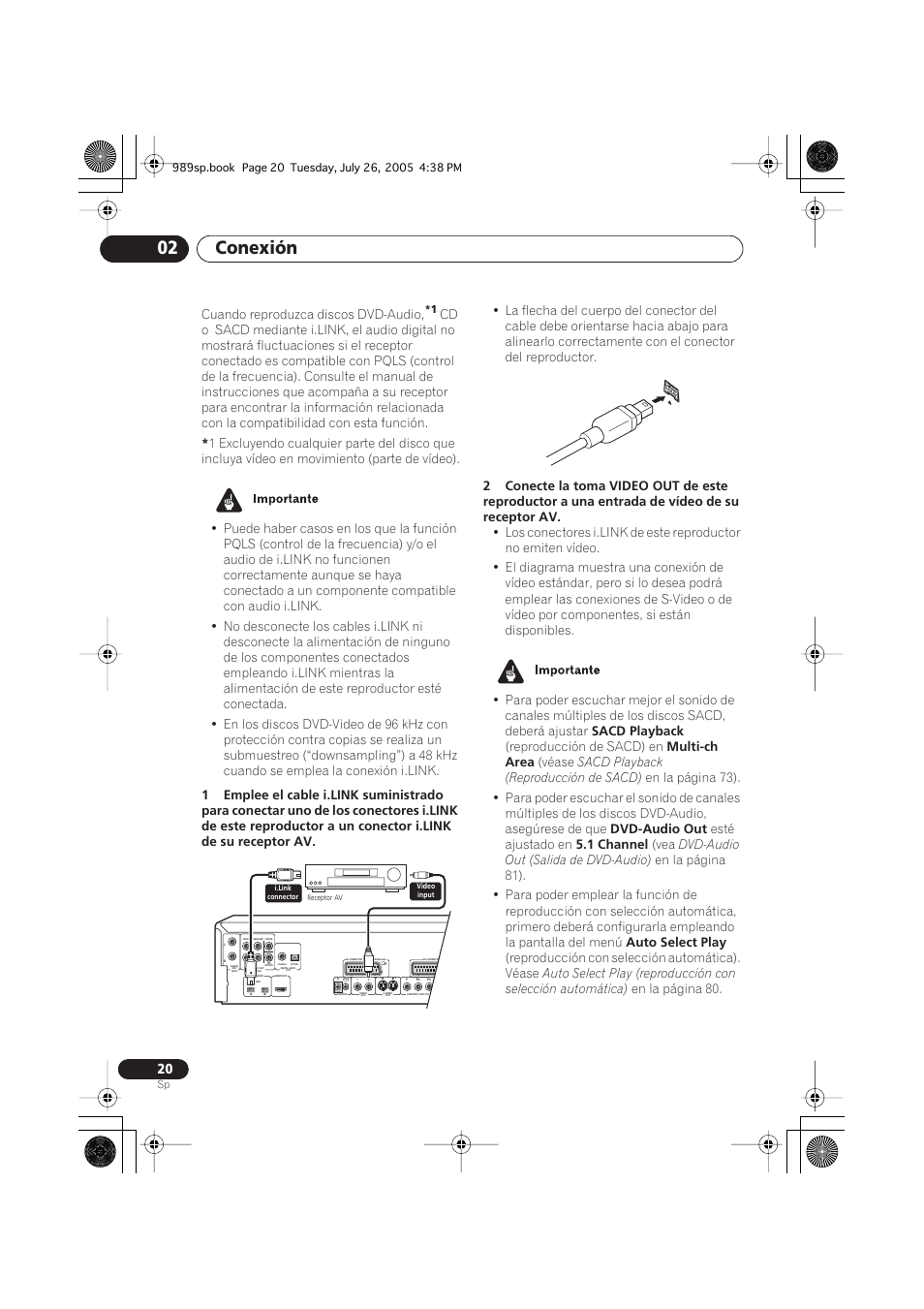 Conexión 02 | Pioneer DV-989AVi-S User Manual | Page 118 / 202