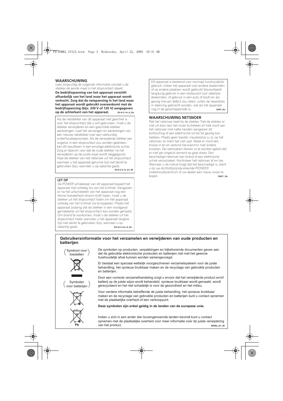 Pioneer PD-D9MK2-K User Manual | Page 57 / 128