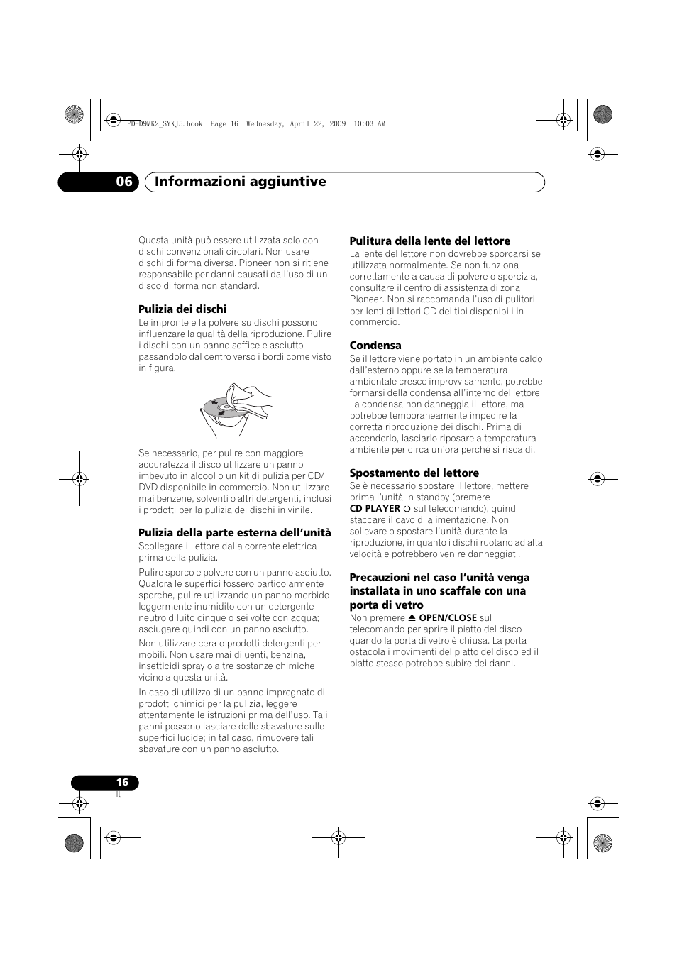 Informazioni aggiuntive 06 | Pioneer PD-D9MK2-K User Manual | Page 88 / 128