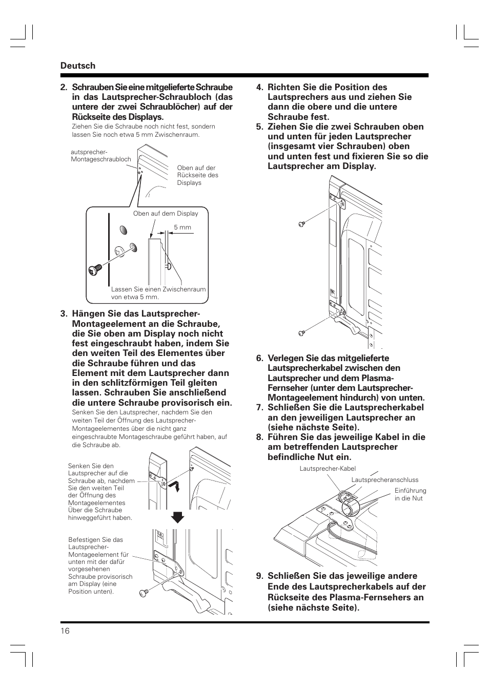 Pioneer PDP-S61 User Manual | Page 16 / 44