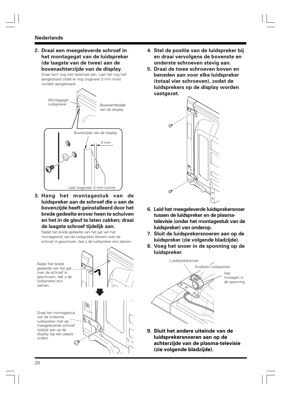 Pioneer PDP-S61 User Manual | Page 28 / 44