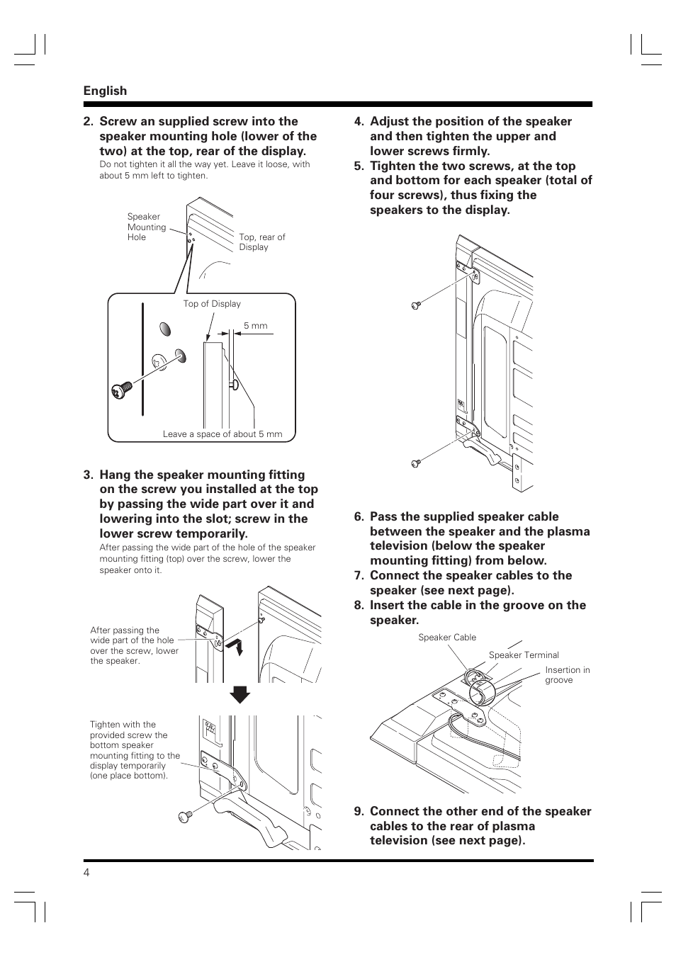 Pioneer PDP-S61 User Manual | Page 4 / 44