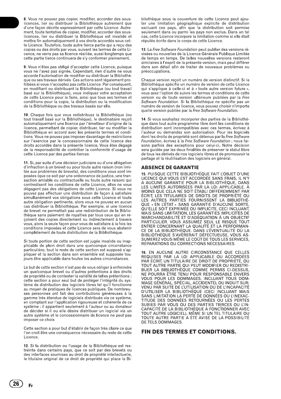 Pioneer AVIC-F8430BT User Manual | Page 26 / 104