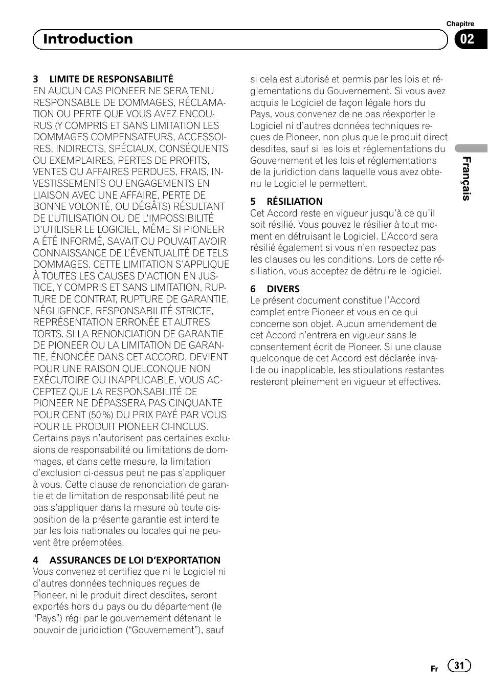02 introduction | Pioneer AVIC-F8430BT User Manual | Page 31 / 104