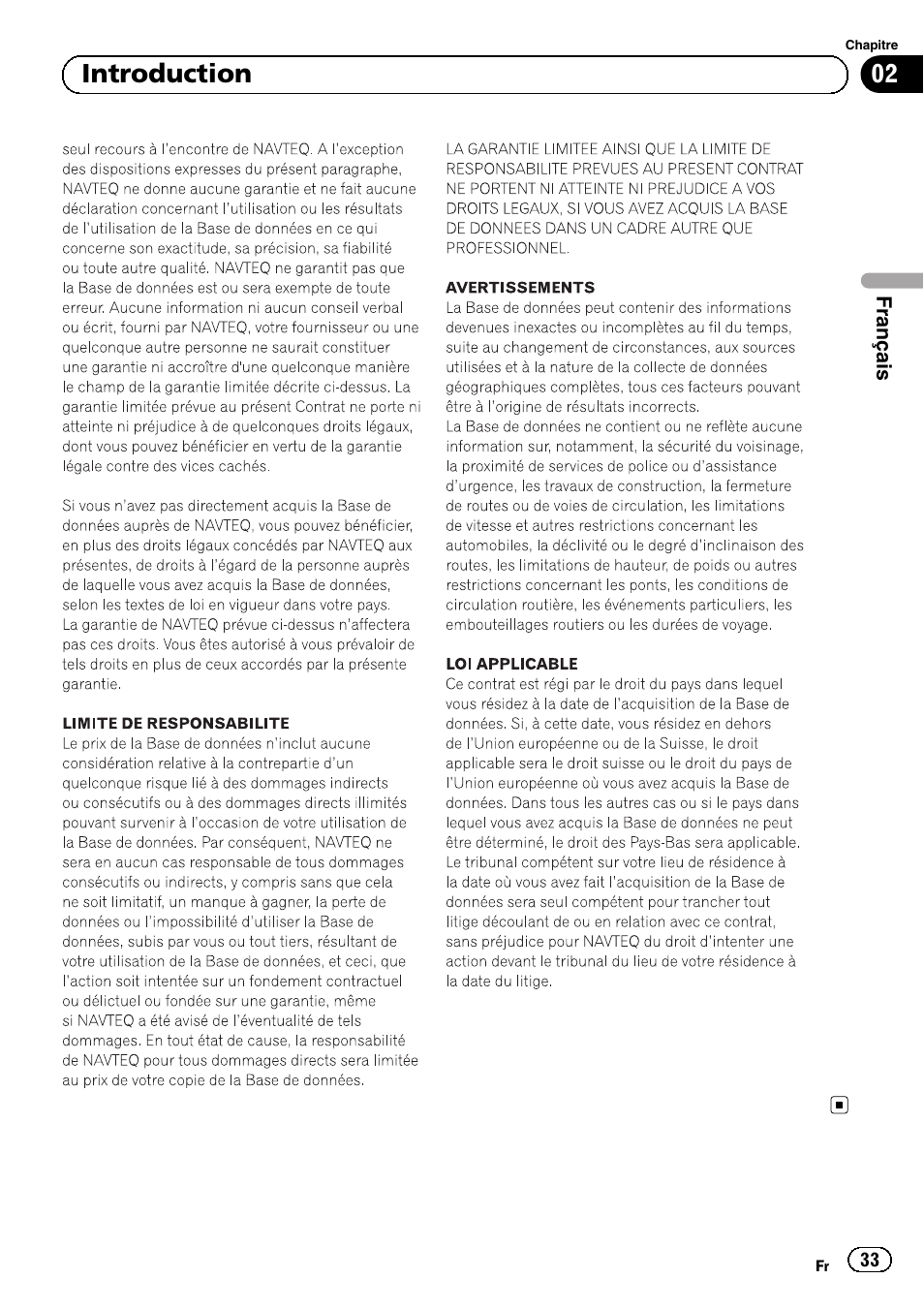02 introduction | Pioneer AVIC-F8430BT User Manual | Page 33 / 104
