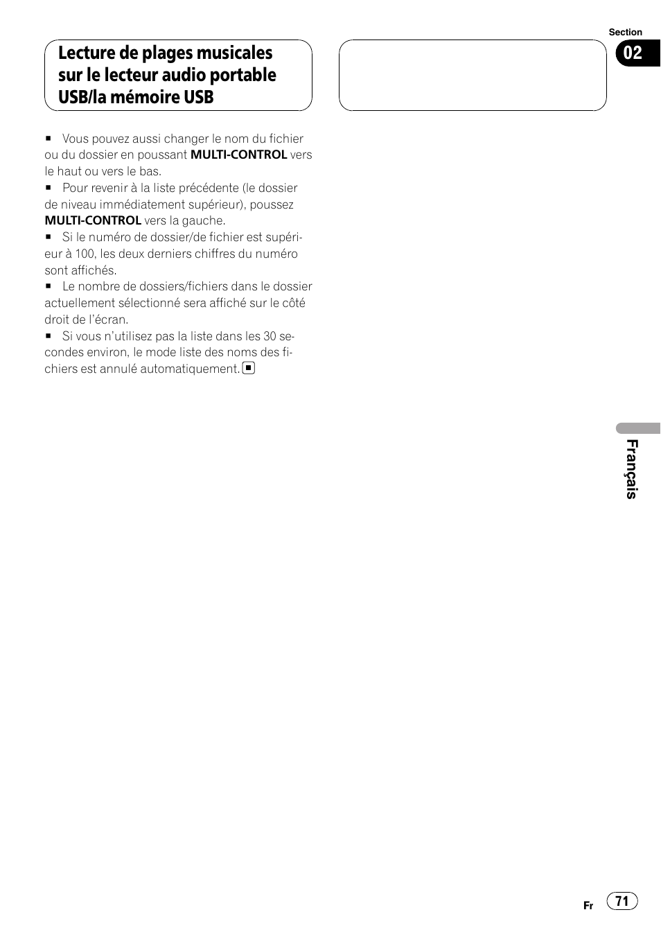 Pioneer CD-UB100 User Manual | Page 71 / 103