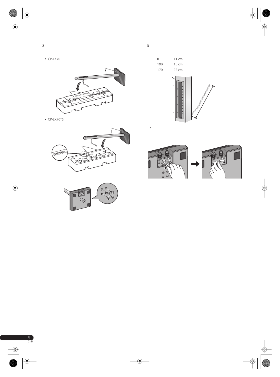 Pioneer CP-LX70 User Manual | Page 22 / 26