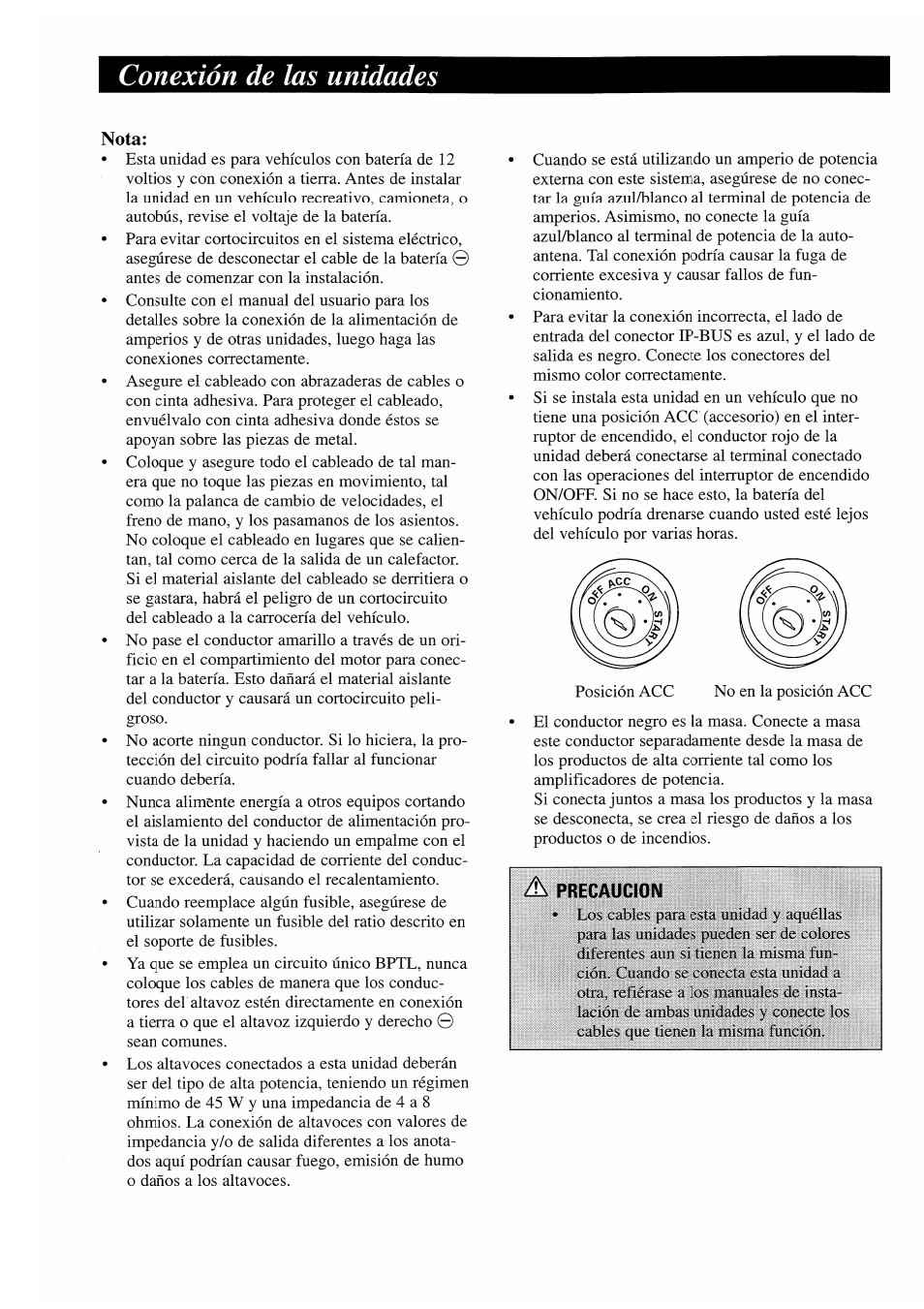 Conexión de las unidades | Pioneer AVM-P7000R User Manual | Page 15 / 25