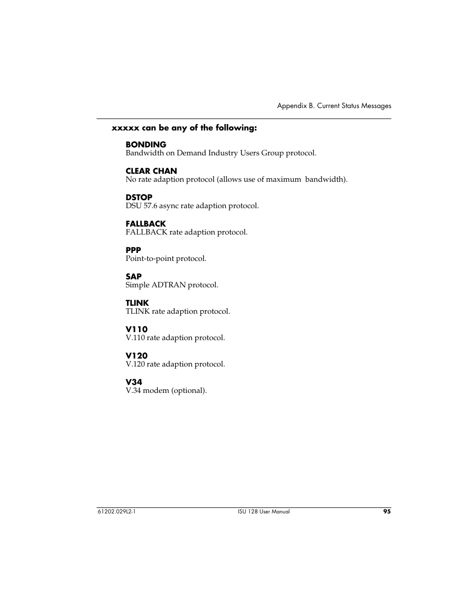 ADTRAN ISU 128 User Manual | Page 110 / 152