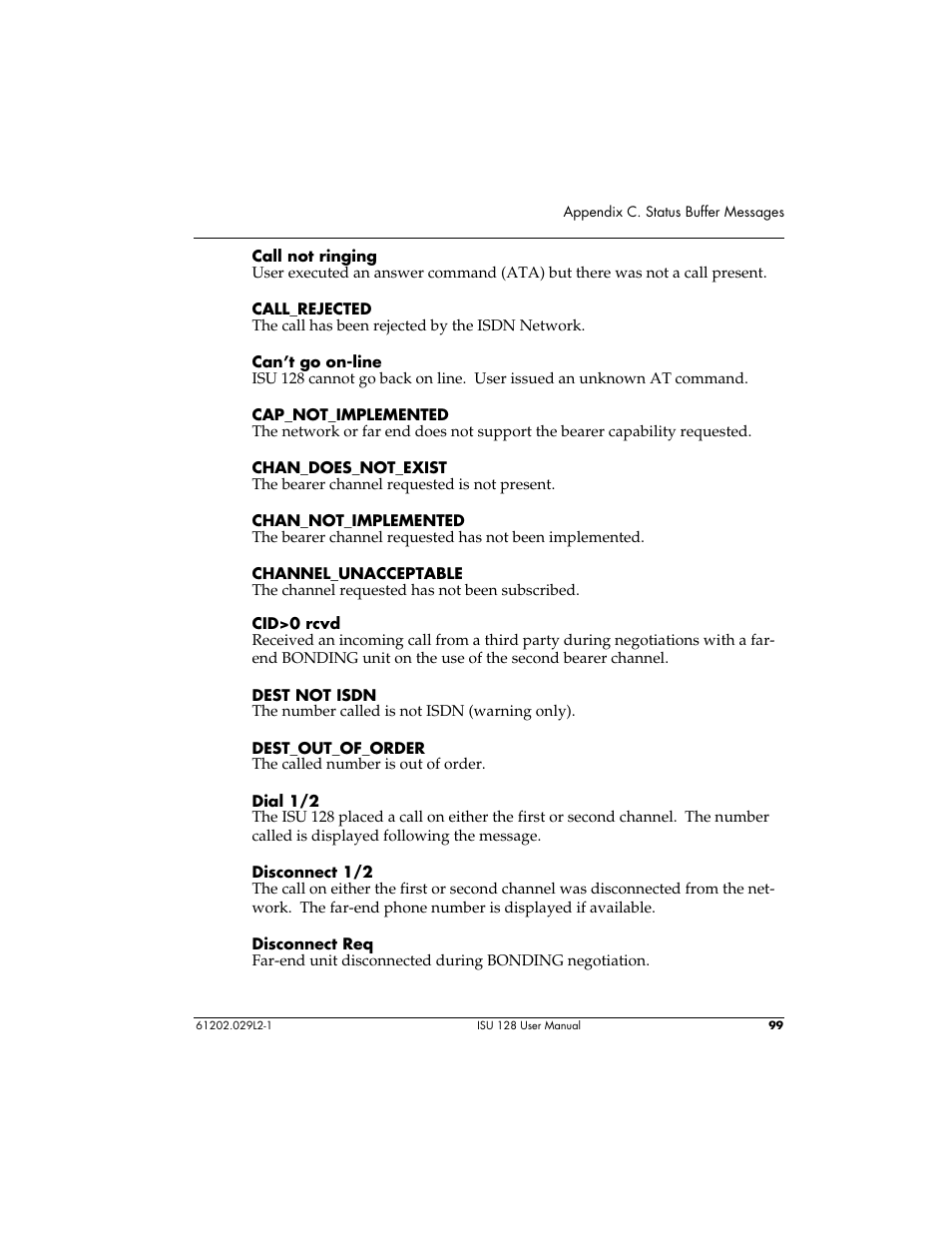 ADTRAN ISU 128 User Manual | Page 114 / 152