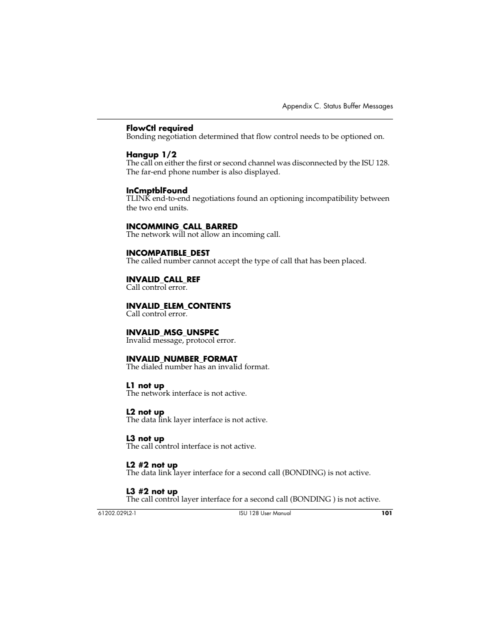 ADTRAN ISU 128 User Manual | Page 116 / 152