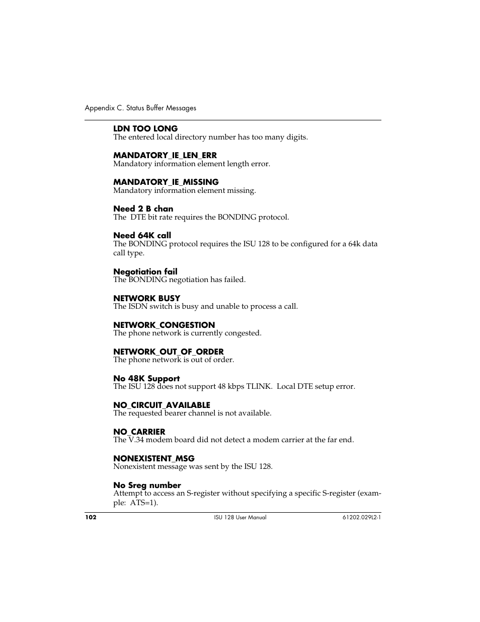 ADTRAN ISU 128 User Manual | Page 117 / 152