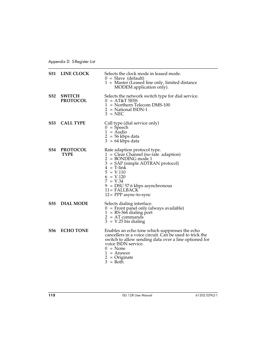 ADTRAN ISU 128 User Manual | Page 127 / 152