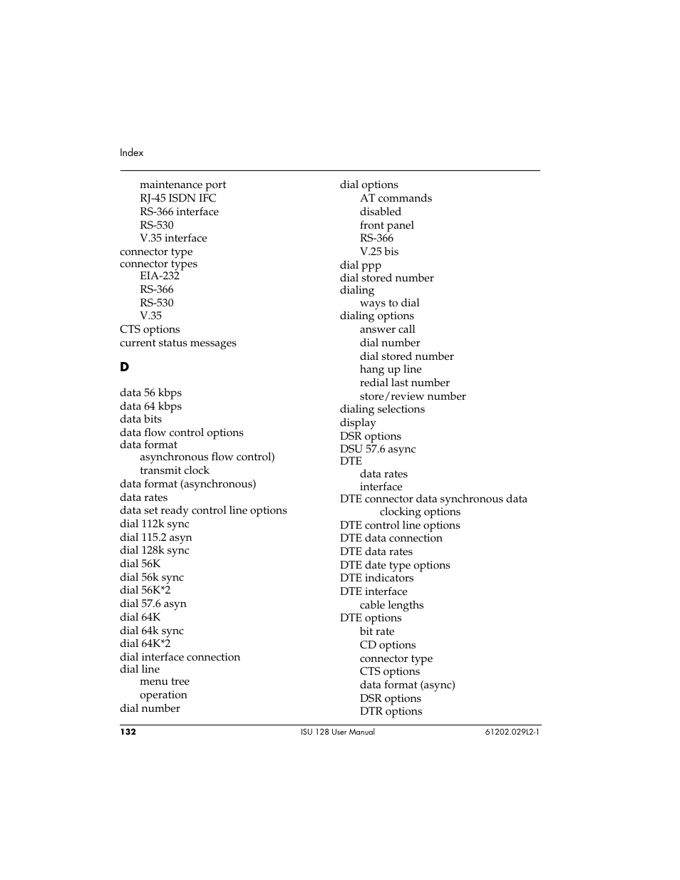 ADTRAN ISU 128 User Manual | Page 147 / 152