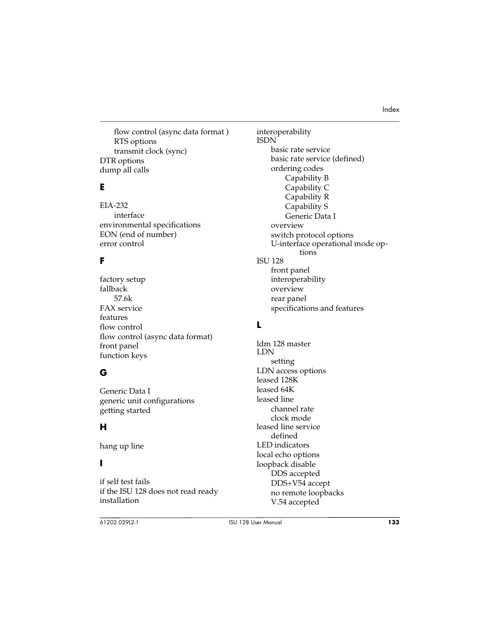 ADTRAN ISU 128 User Manual | Page 148 / 152