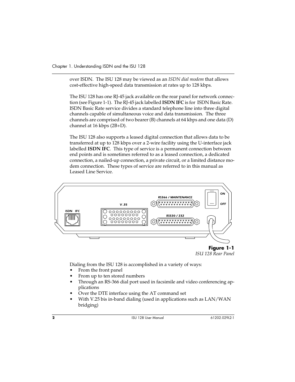 ADTRAN ISU 128 User Manual | Page 17 / 152