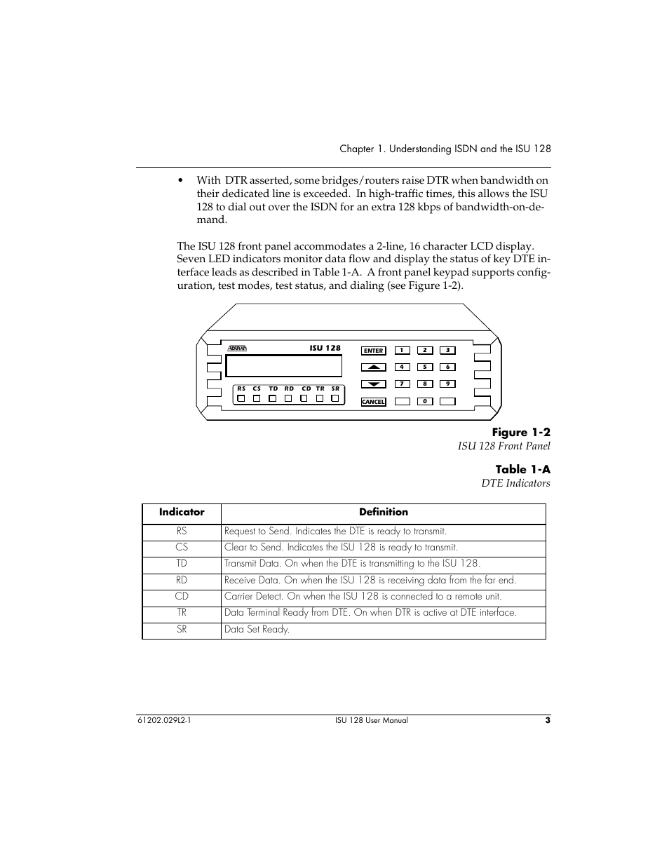 ADTRAN ISU 128 User Manual | Page 18 / 152