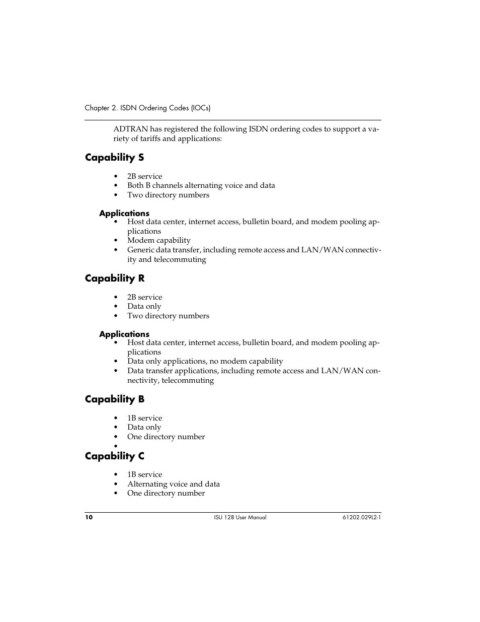 ADTRAN ISU 128 User Manual | Page 25 / 152