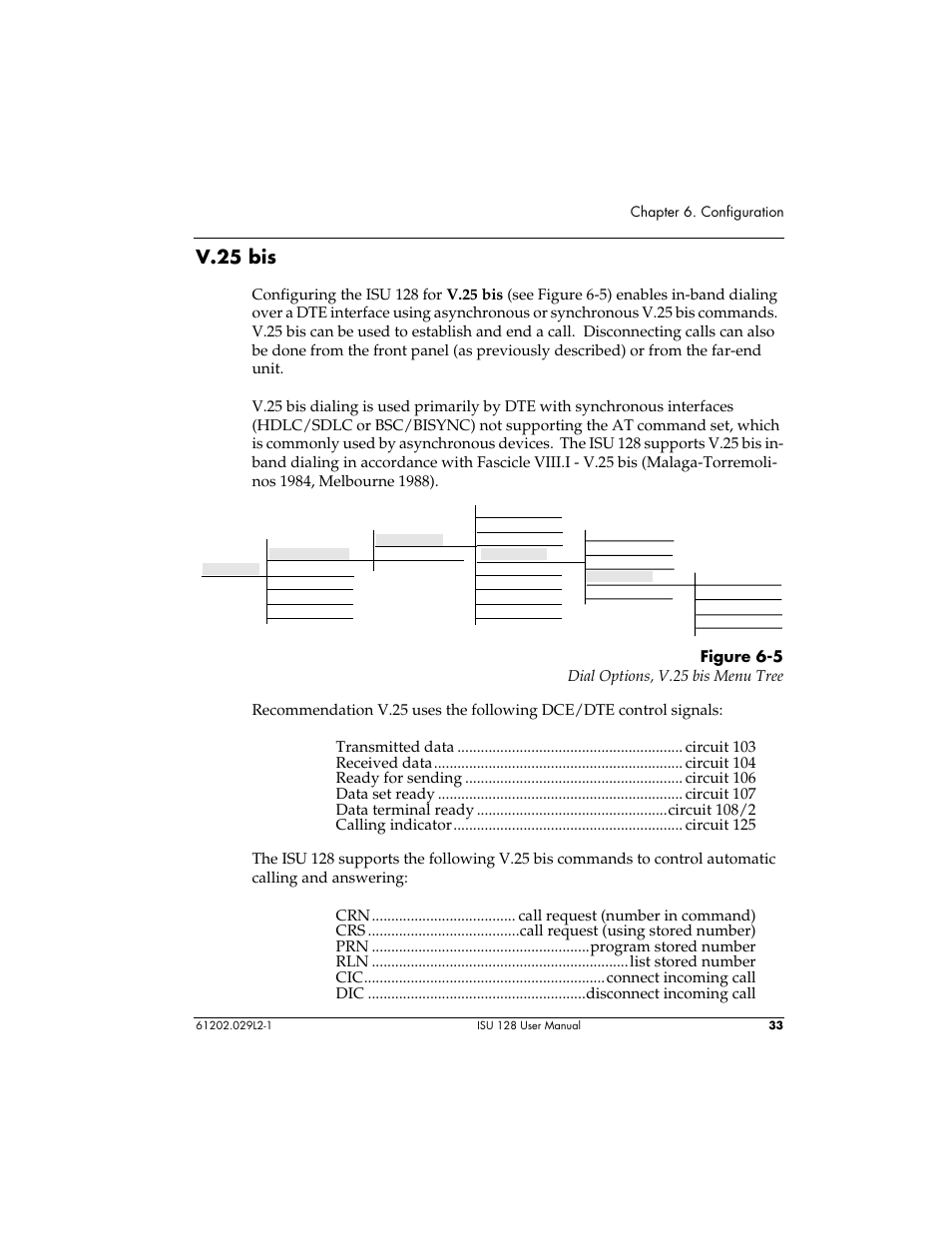 V.25 bis | ADTRAN ISU 128 User Manual | Page 48 / 152