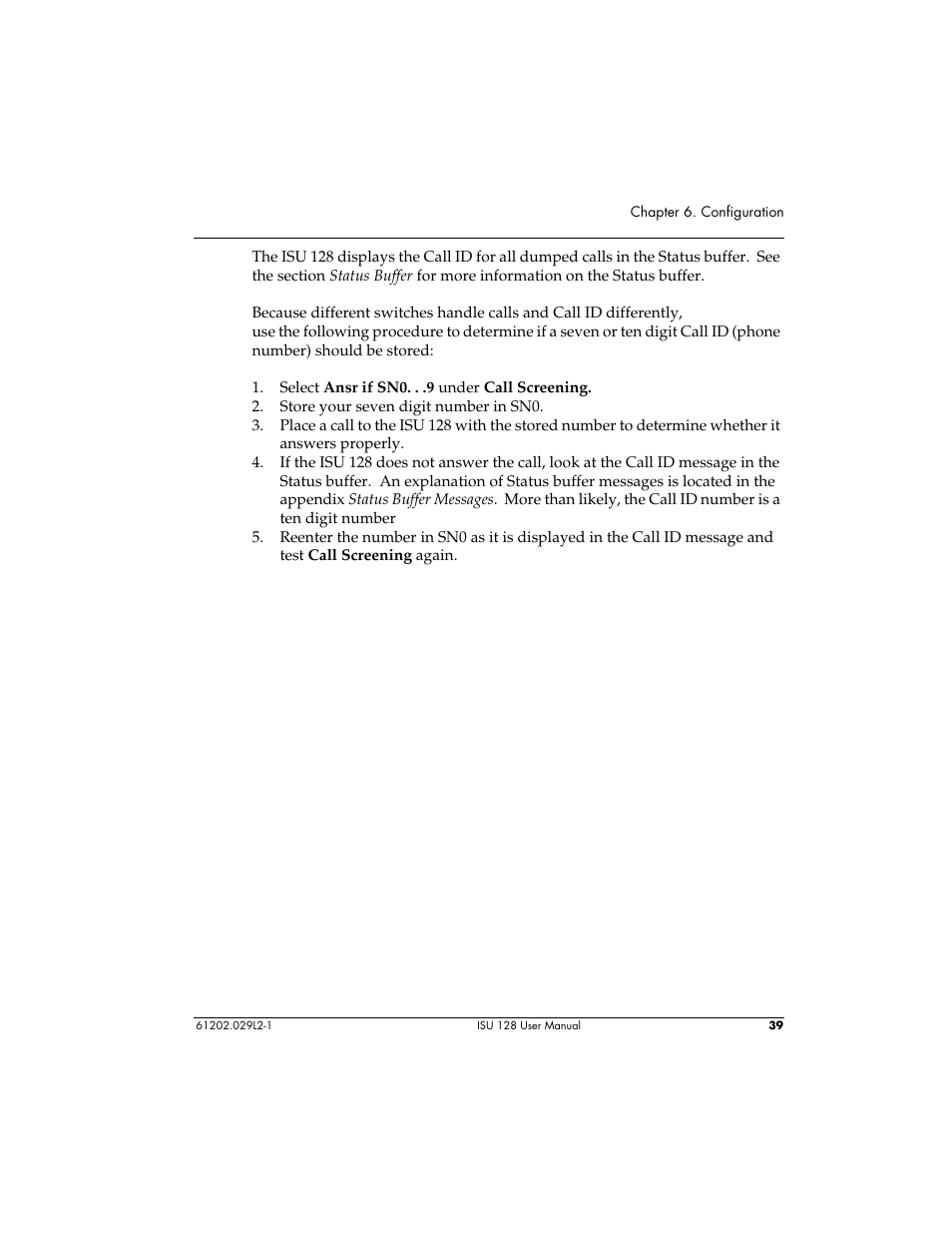 ADTRAN ISU 128 User Manual | Page 54 / 152