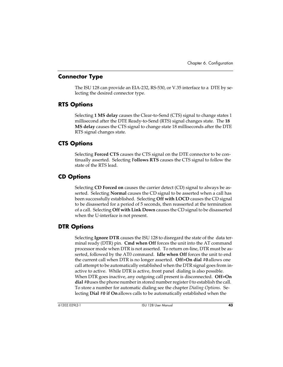 ADTRAN ISU 128 User Manual | Page 58 / 152