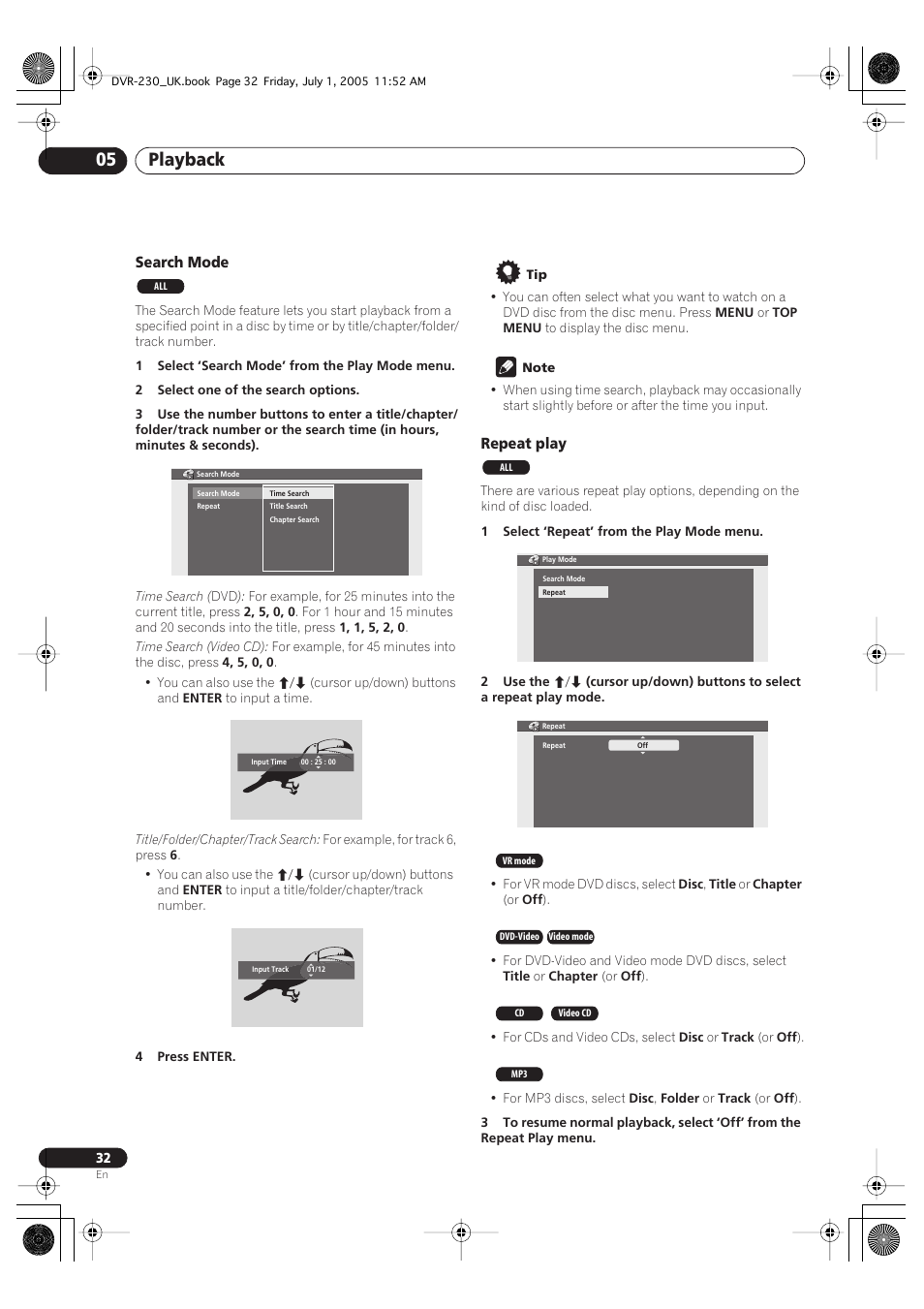 Playback 05 | Pioneer DVR-230-S User Manual | Page 32 / 76