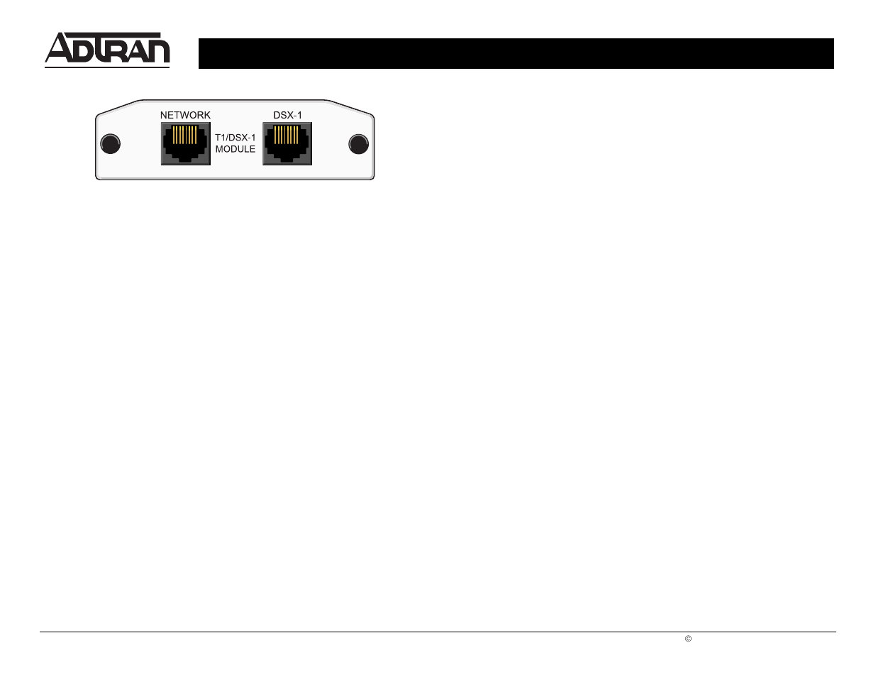 ADTRAN IQ SERIES User Manual | 2 pages