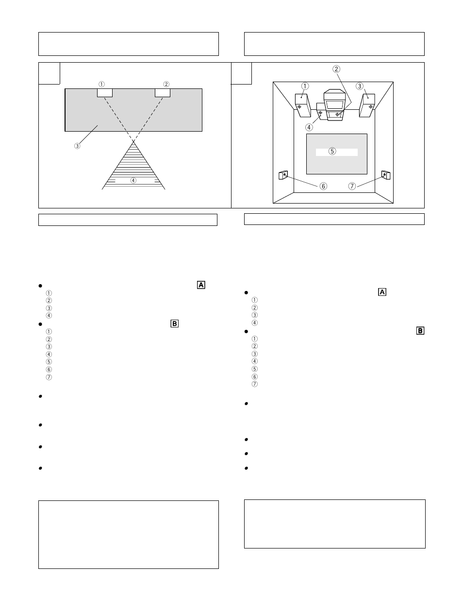 Aufstellung a b, Installazione | Pioneer S-W150S User Manual | Page 16 / 52