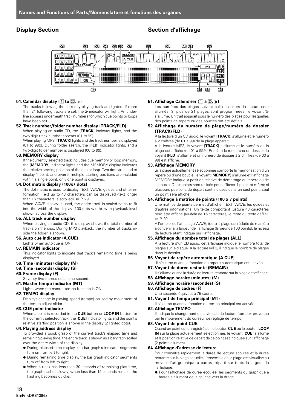 Pioneer CDJ-1000 MK3 User Manual | Page 18 / 124