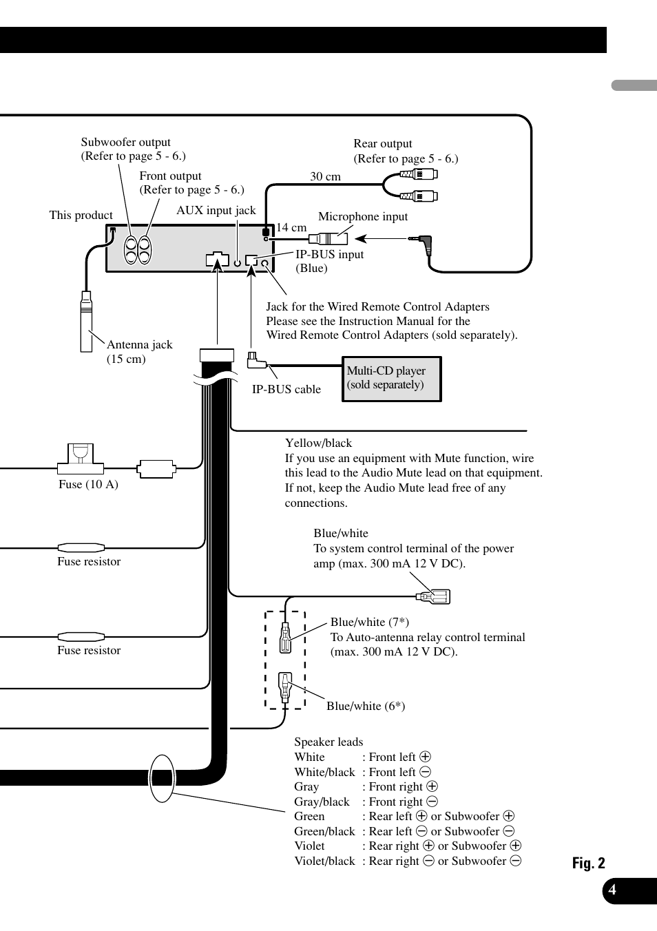 Pioneer DEH-P75BT User Manual | Page 5 / 86