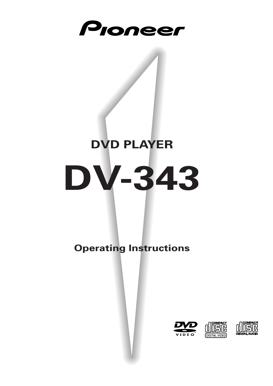 Pioneer DV-343 User Manual | 56 pages