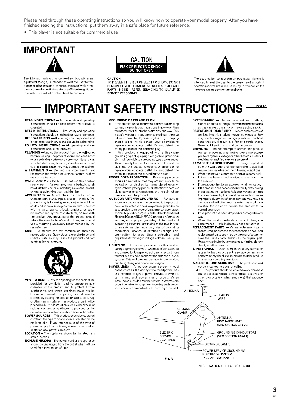 Pioneer DV-343 User Manual | Page 3 / 56