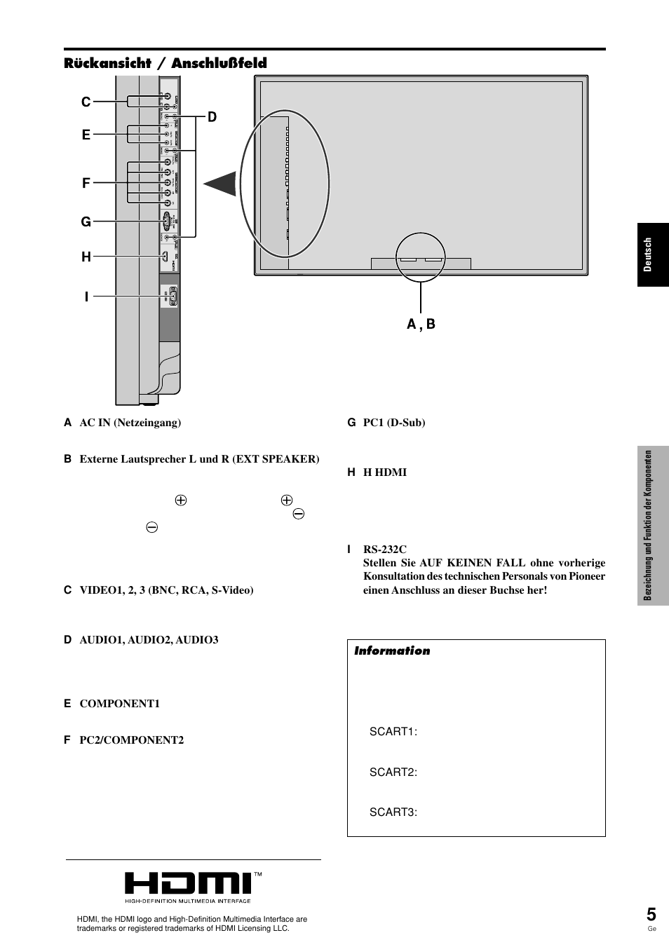 Pioneer PDP-615EX User Manual | Page 80 / 106