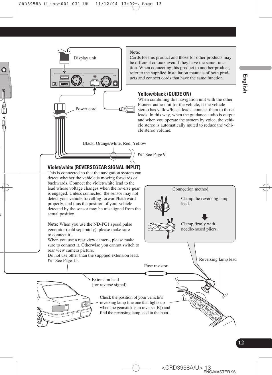 Guide on | Pioneer AVIC-X1R User Manual | Page 13 / 181