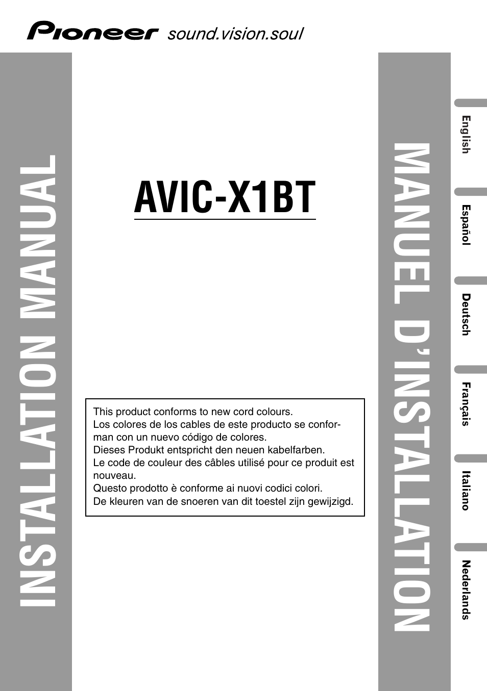 Pioneer AVIC-X1BT User Manual | 194 pages