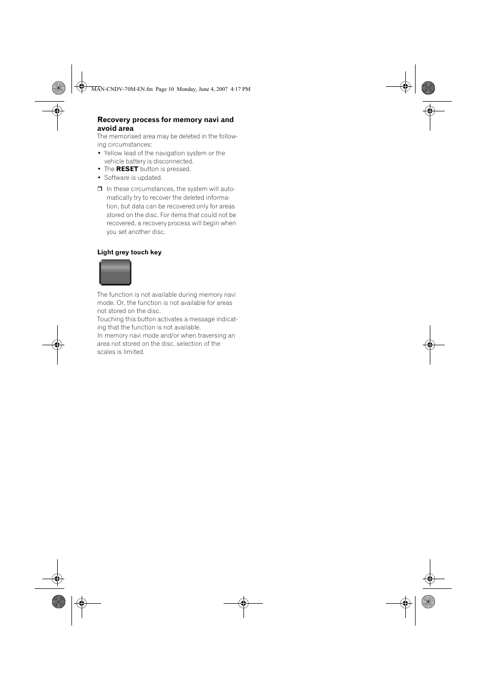 Pioneer CNDV-70M User Manual | Page 10 / 14