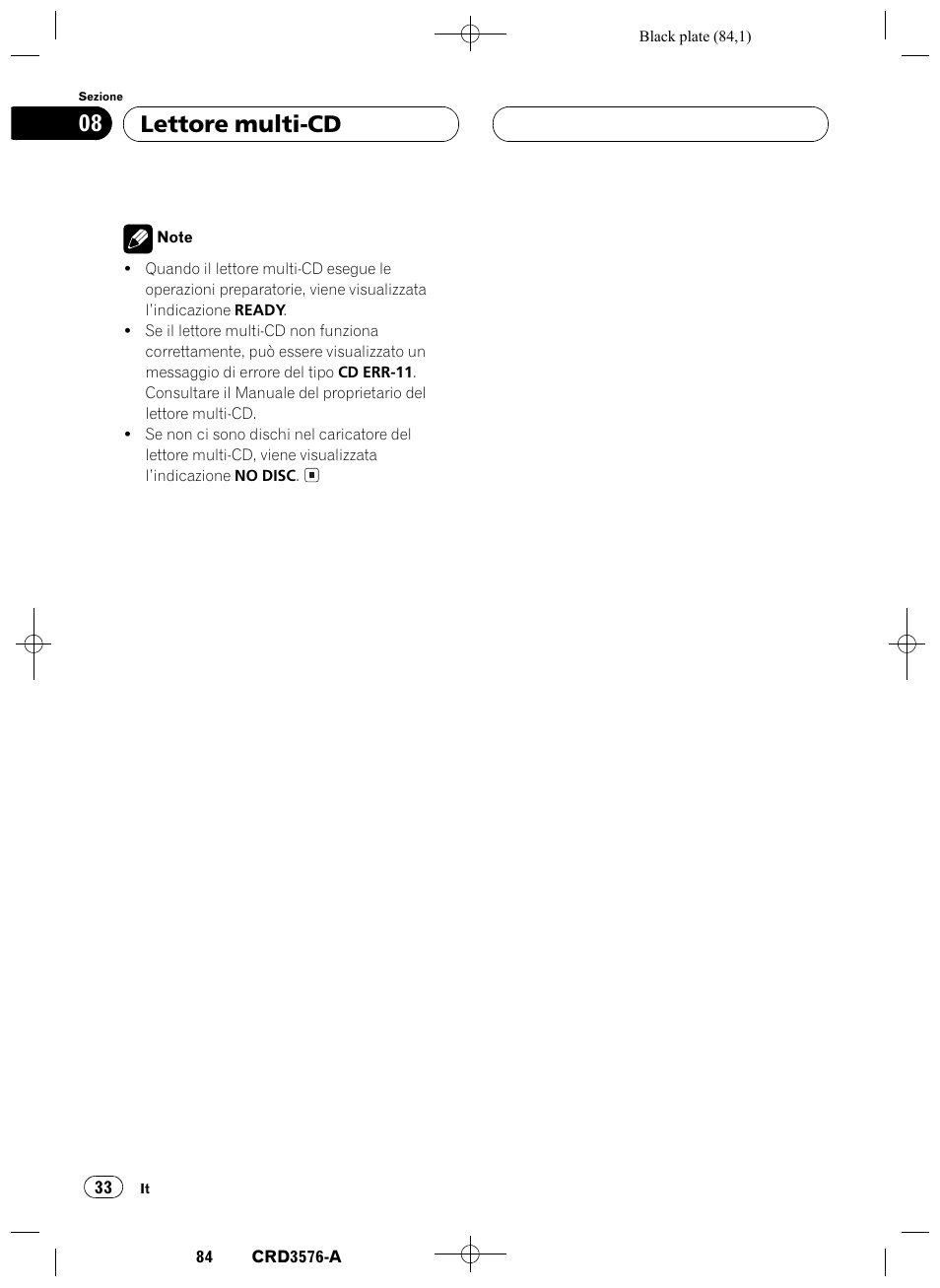 Lettore multi-cd 08 | Pioneer FH-P4100R User Manual | Page 84 / 168