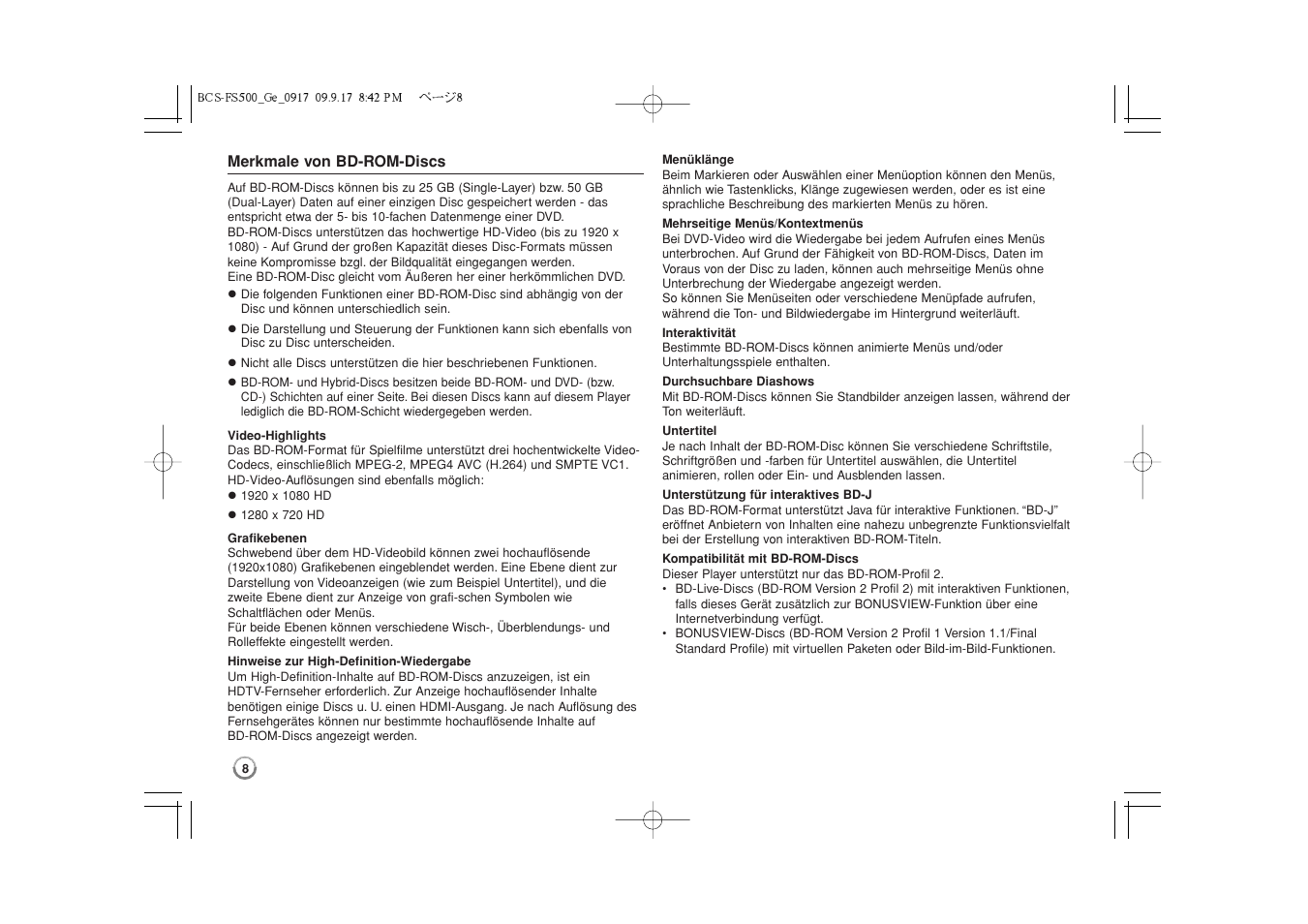 Pioneer BCS-FS500 User Manual | Page 104 / 304