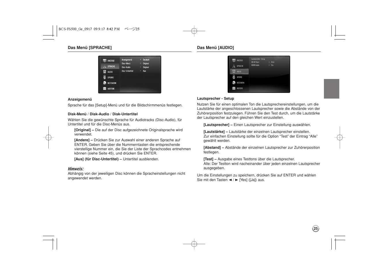 Pioneer BCS-FS500 User Manual | Page 121 / 304