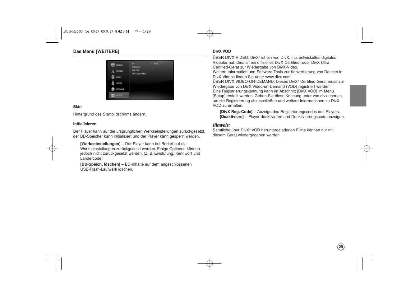 Pioneer BCS-FS500 User Manual | Page 125 / 304