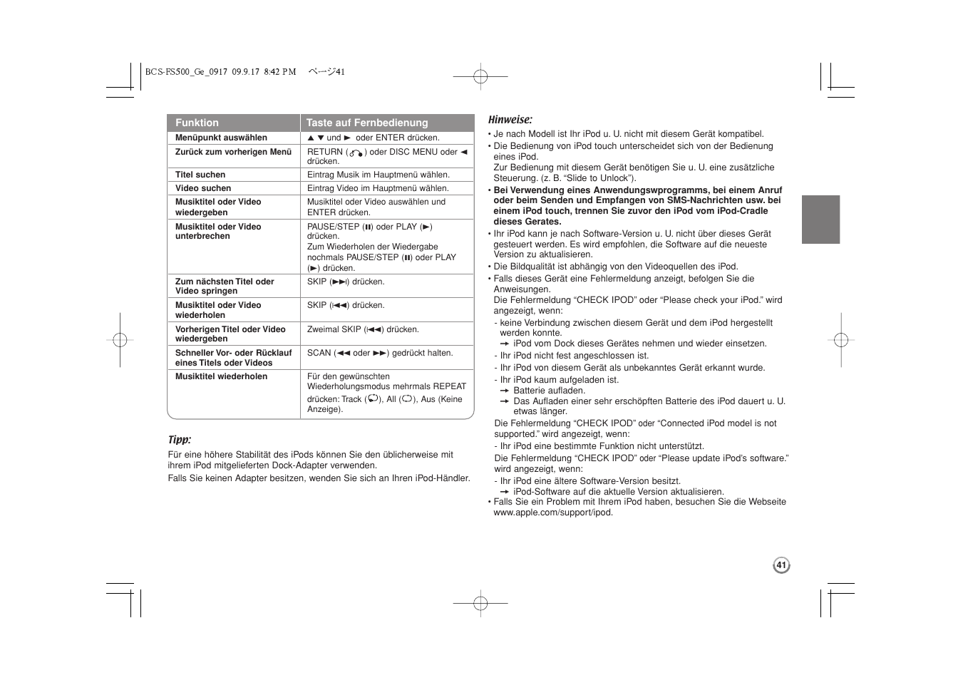 Pioneer BCS-FS500 User Manual | Page 137 / 304