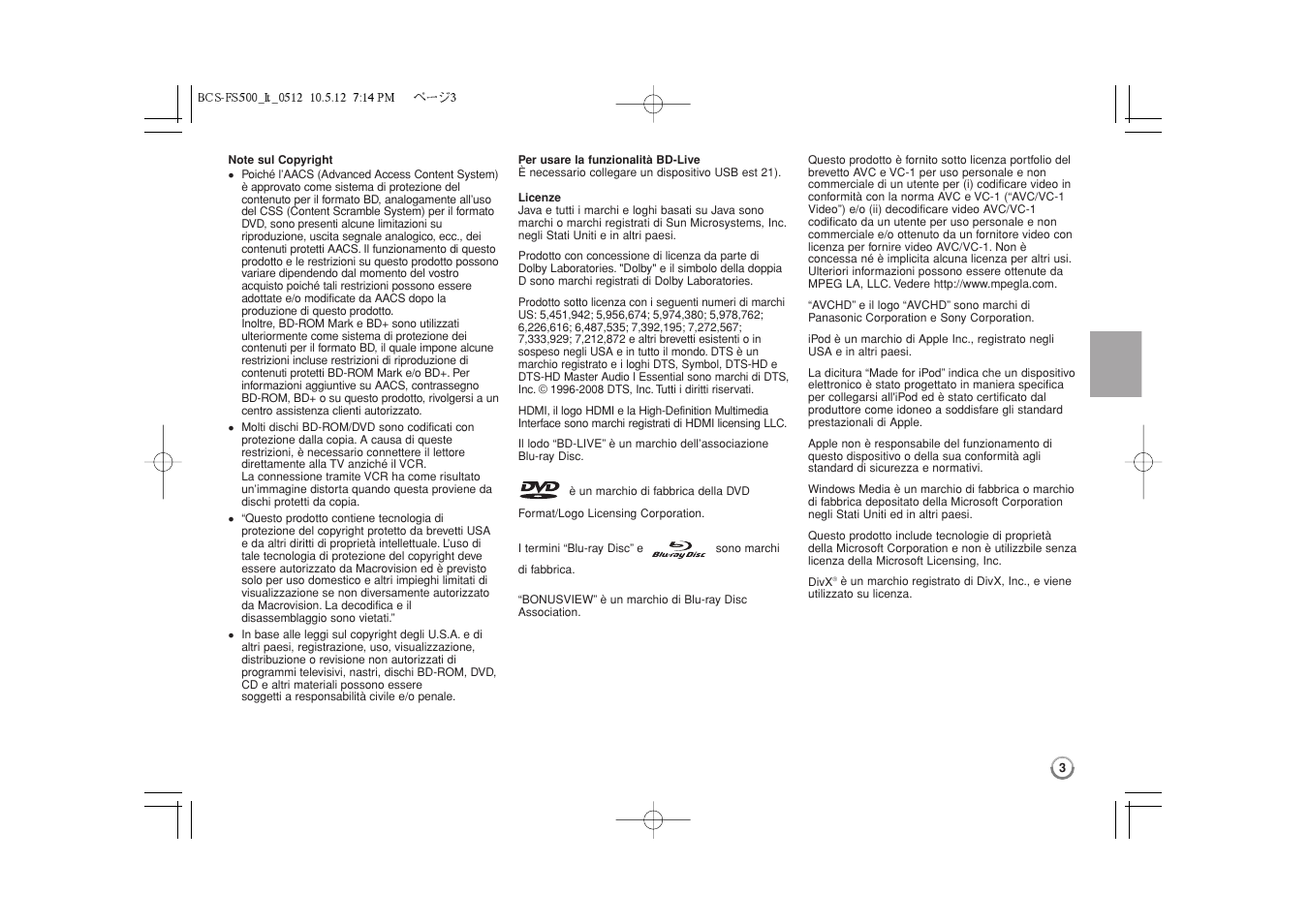 Pioneer BCS-FS500 User Manual | Page 147 / 304