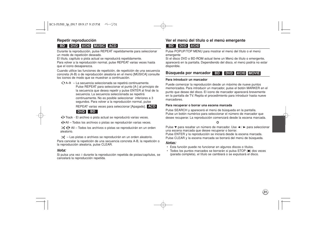 Pioneer BCS-FS500 User Manual | Page 271 / 304