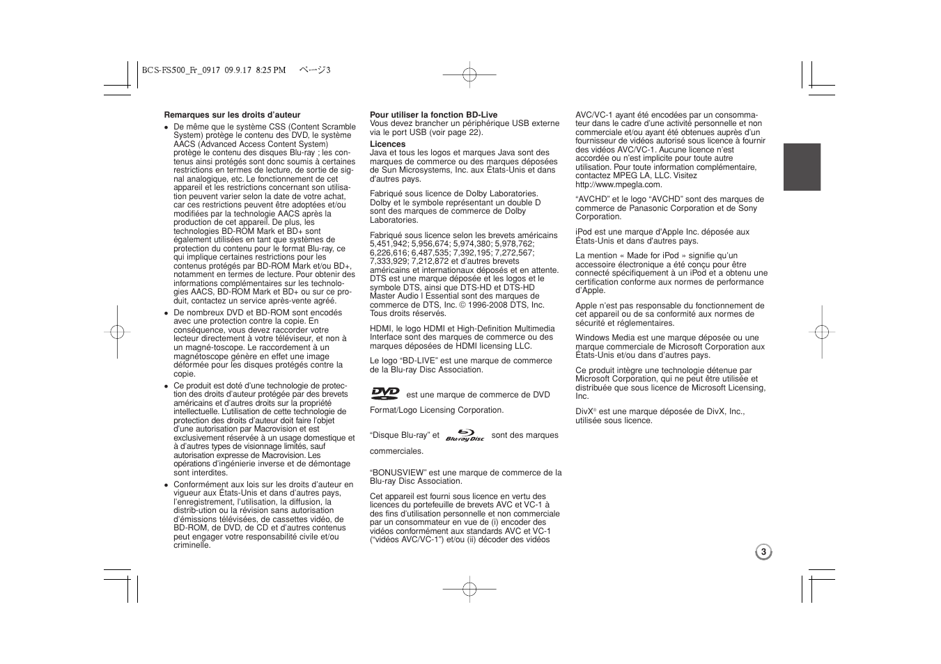Pioneer BCS-FS500 User Manual | Page 51 / 304