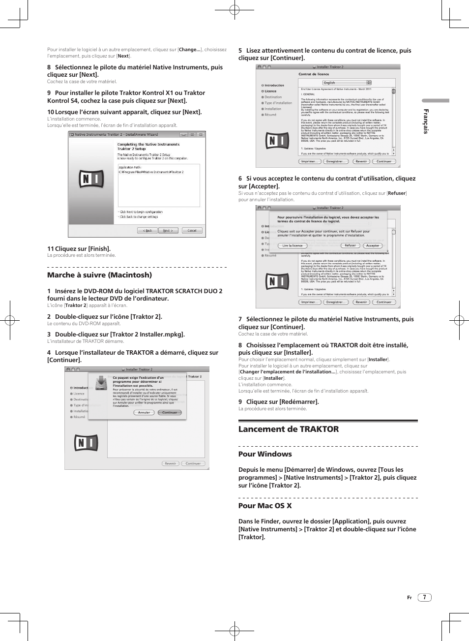 Lancement de traktor | Pioneer DJM-T1 User Manual | Page 39 / 100