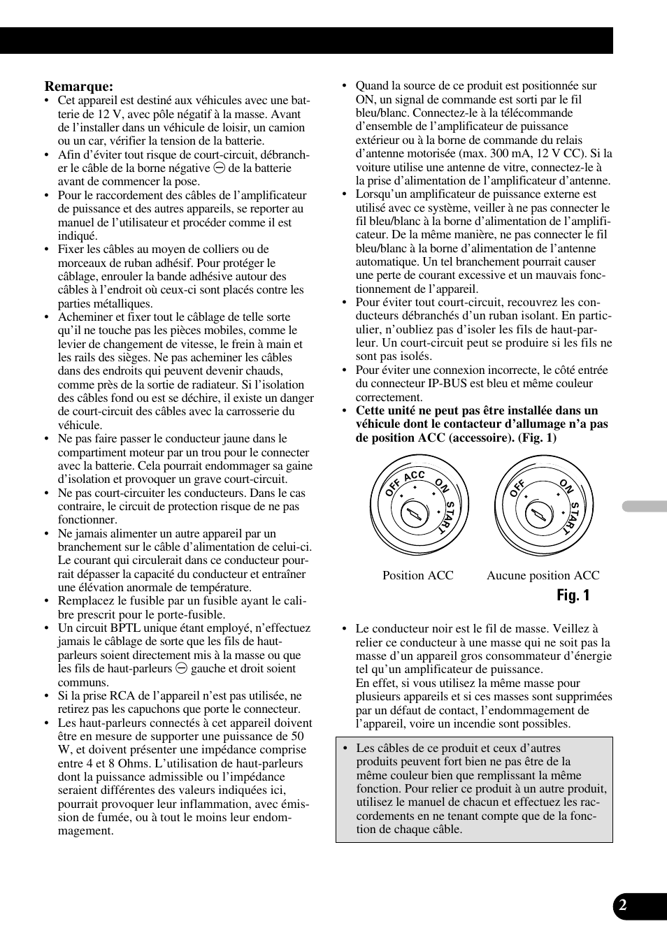 Fig. 1 | Pioneer AVH-P5700DVD User Manual | Page 45 / 86